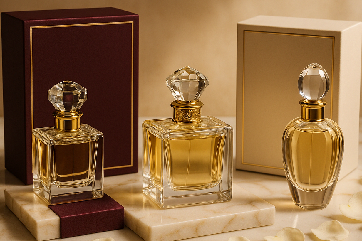 perfumería, elegancia y exclusividad